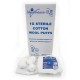 100g Sterile Cotton Wool Puffs - 20 x 5g blister packs